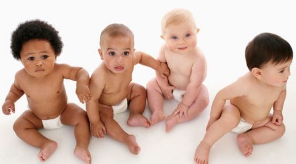 Click to enlarge four babies