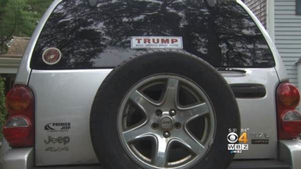 Trump bumper sticker