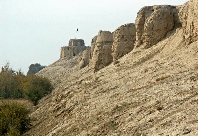 Click to enlarge ancient walls balkh