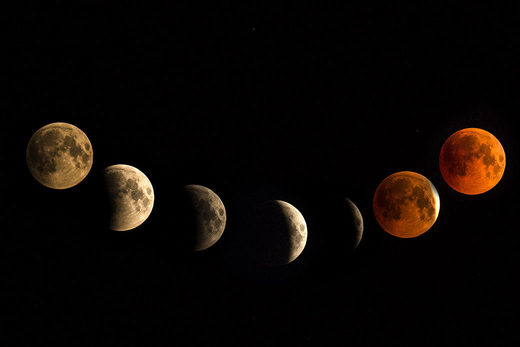 Click to enlarge Moon eclipse