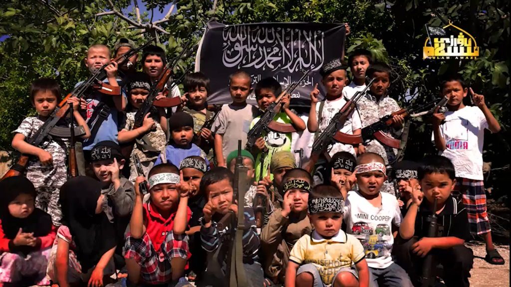 Click to enlarge little warriors of jihad