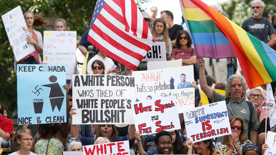 white supremacy protest