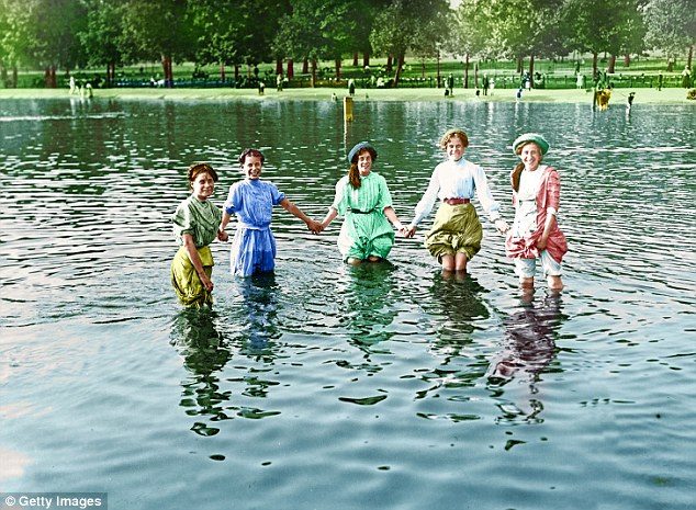 Click to enlarge 1911 heatwave UK