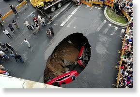 Click to enlarge sinkhole