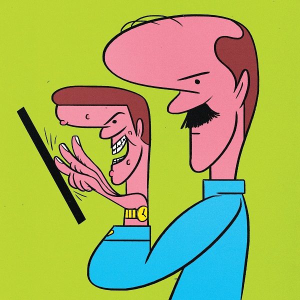 social media cartoon