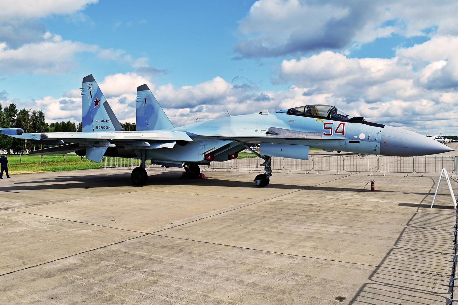 SU-35S Russian plane