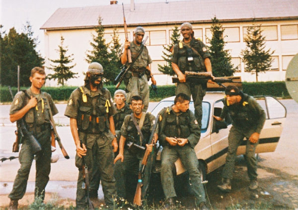Croatian “soldiers” in “liberated Krajina”…