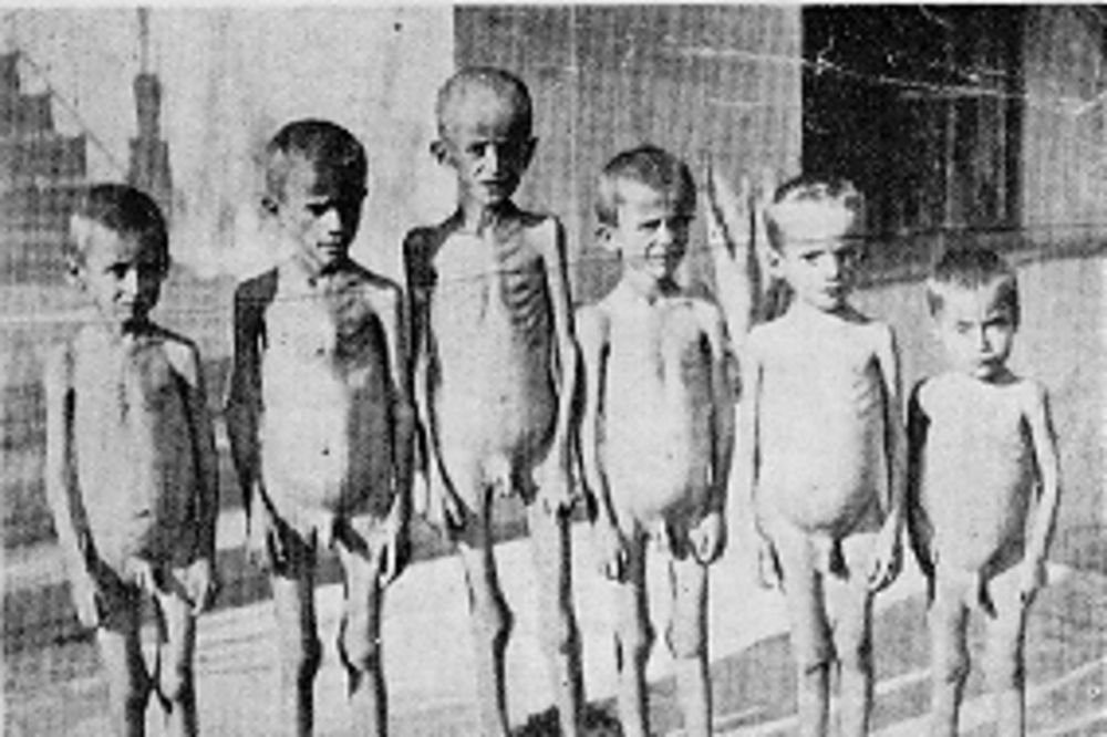Serbian children death camp croatis