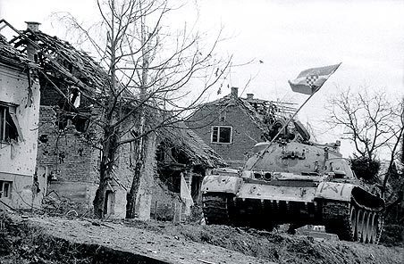 Click to enlarge Croats attacking Krajina