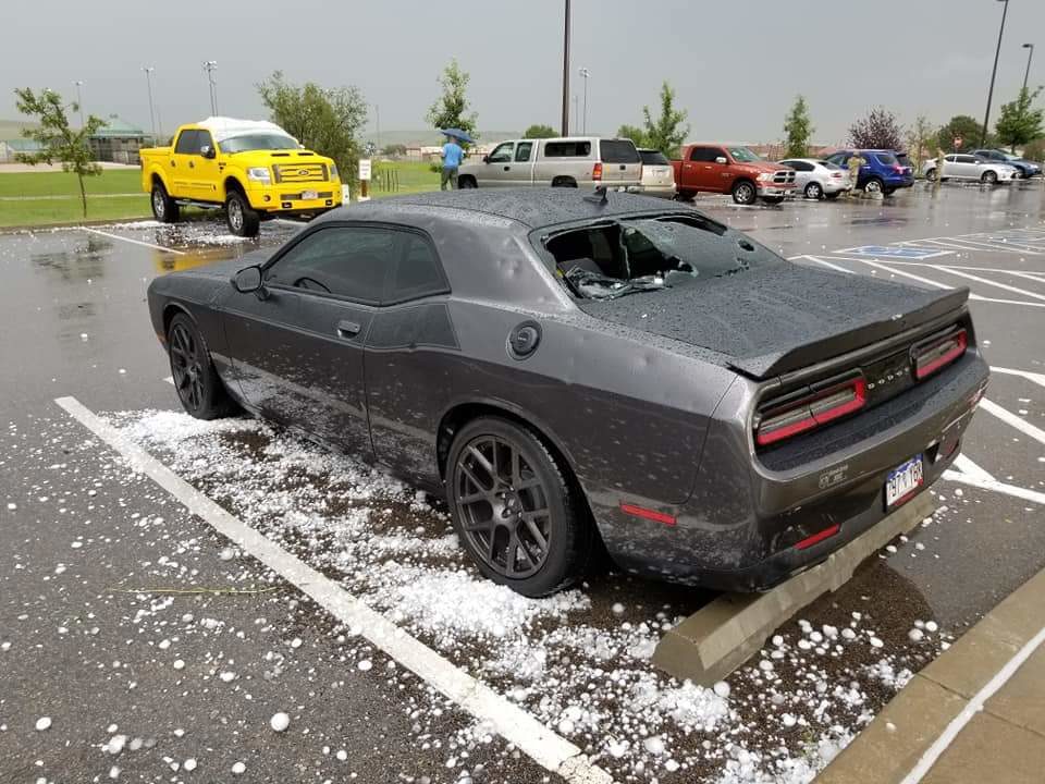 hail windscreen colorado augusts 2018
