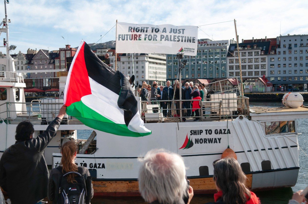Click to enlarge al Awda freedom flotilla palestine