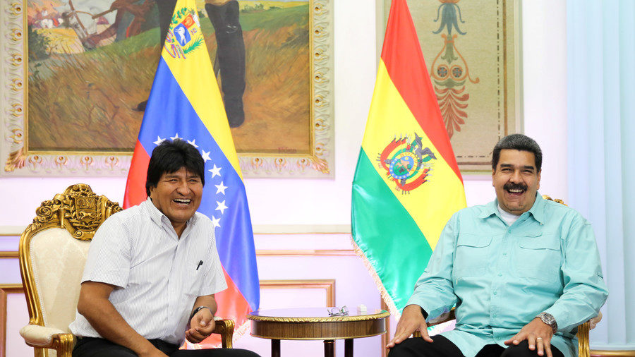 Click to enlarge Maduro and Morales