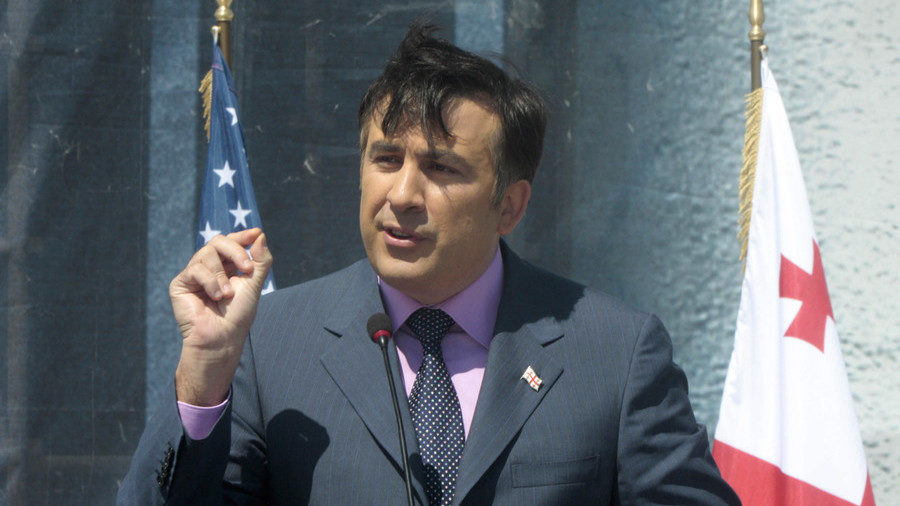 Georgian President Mikhail Saakashvili