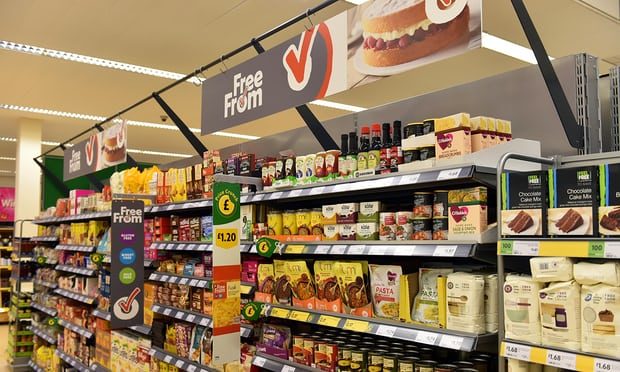 Click to enlarge free-from aisle grocery