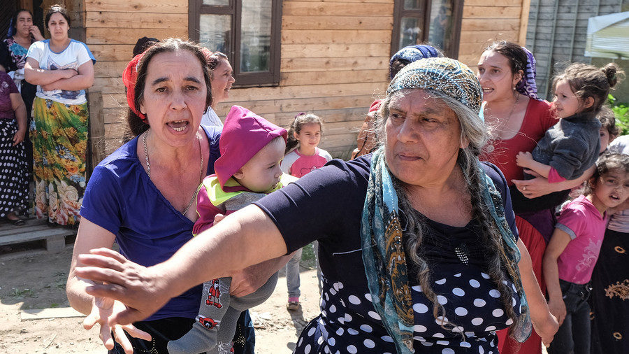 Gypsies in Russia.