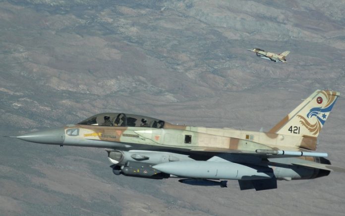 Israeli fighter jet