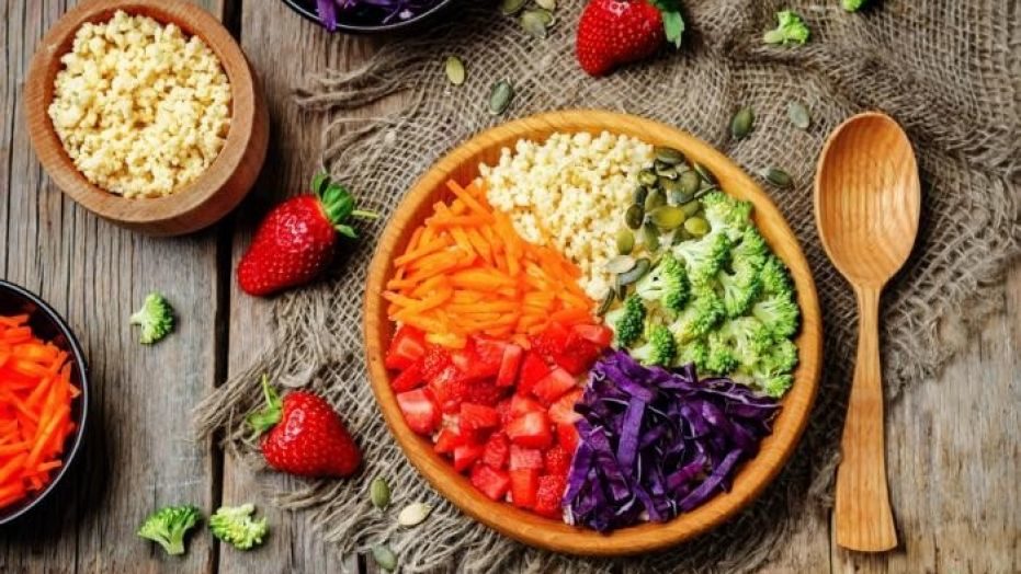 fruits and vegetables