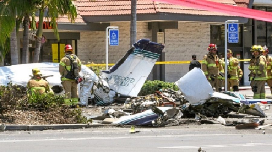 Plane crash in So. California
