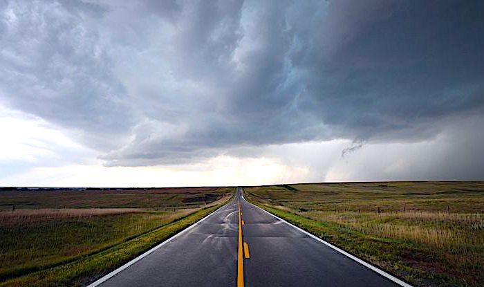 vanishing road