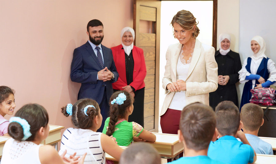 Click to enlarge Syria First Lady Asma Assad