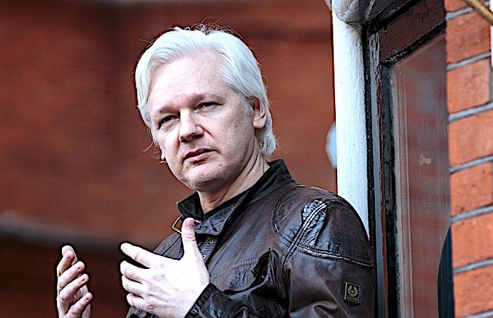 Click to enlarge Julian Assange