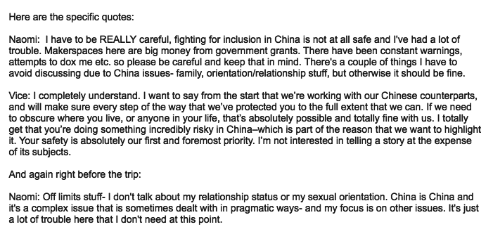 Click to enlarge Vice Naomi Wu agreement