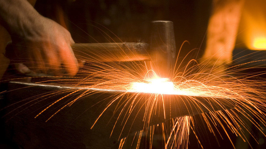 Click to enlarge steep work anvil