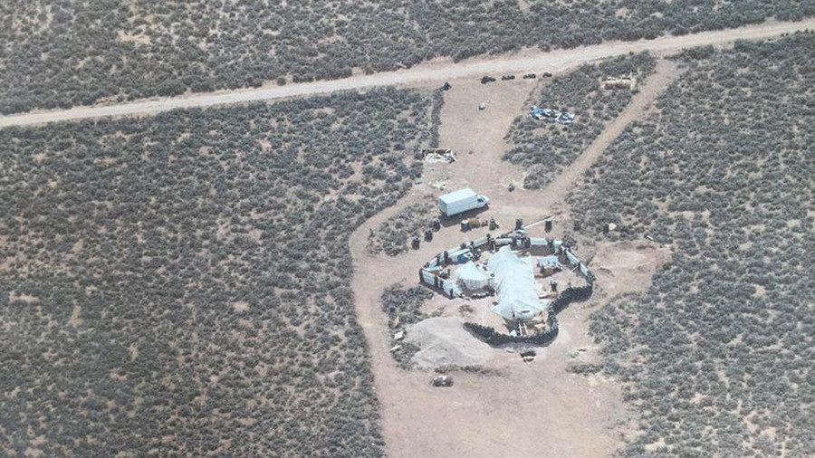 Click to enlarge Siraj ibn Wahhaj’s compound in New Mexico