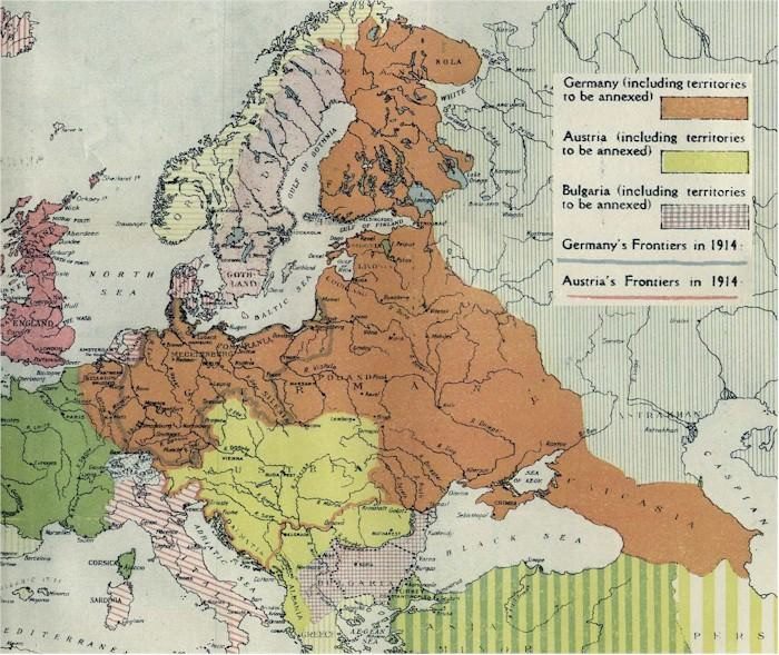 Map-WW1-Germany-annexation plans