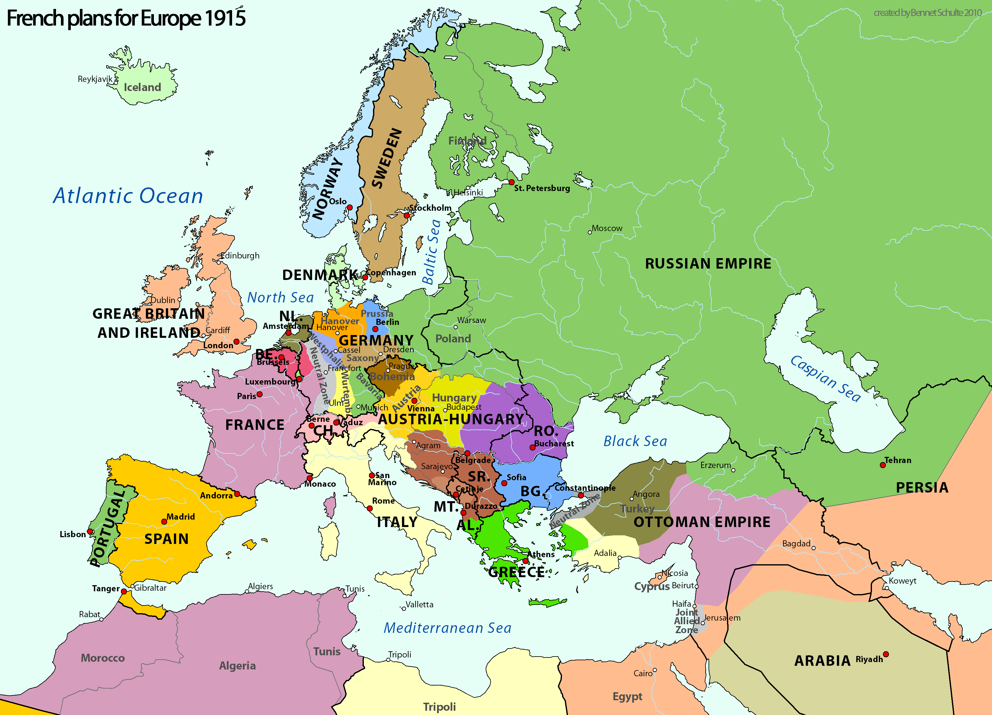 Click to enlarge Map-WW1-France-annexation plans