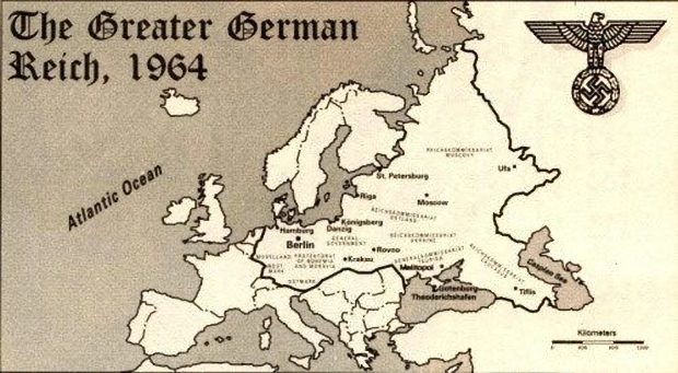 Click to enlarge Map-WW2-Germany-fatherland-1964
