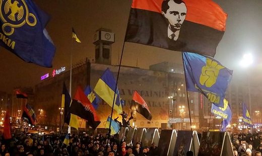 banderista rally neo nazi Ukraine