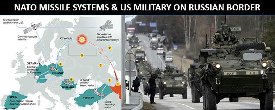 US missiles Russia border