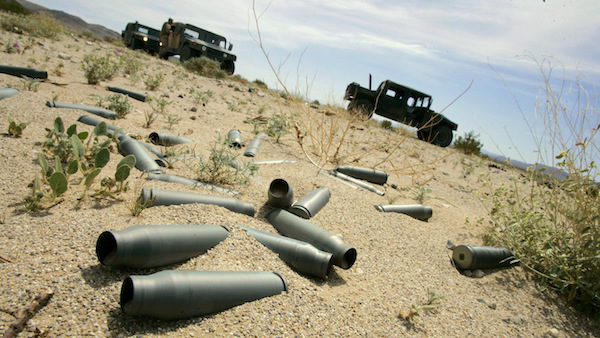 Click to enlarge military pollution