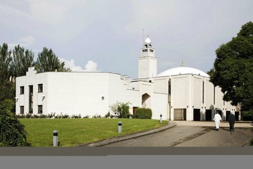 The great mosques of Lyon was funded by Saudi Arabia