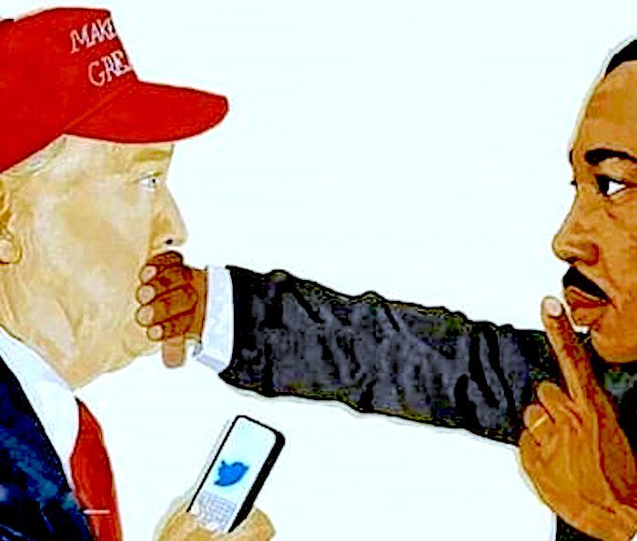 Trump silence
