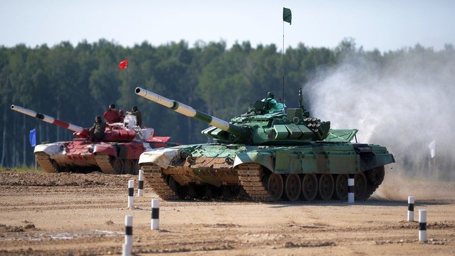 Russia tank competition
