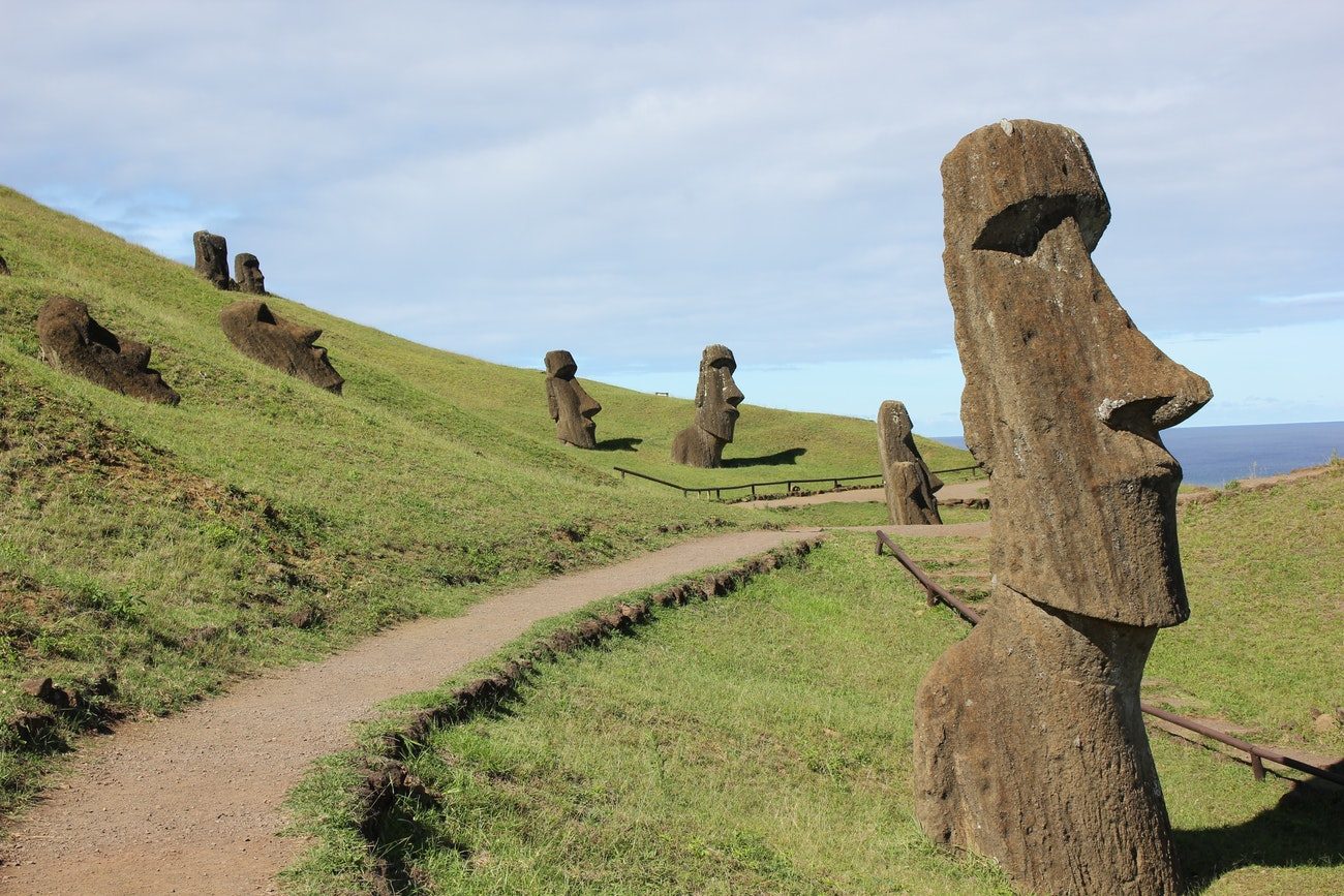 Click to enlarge Easter Island Statues