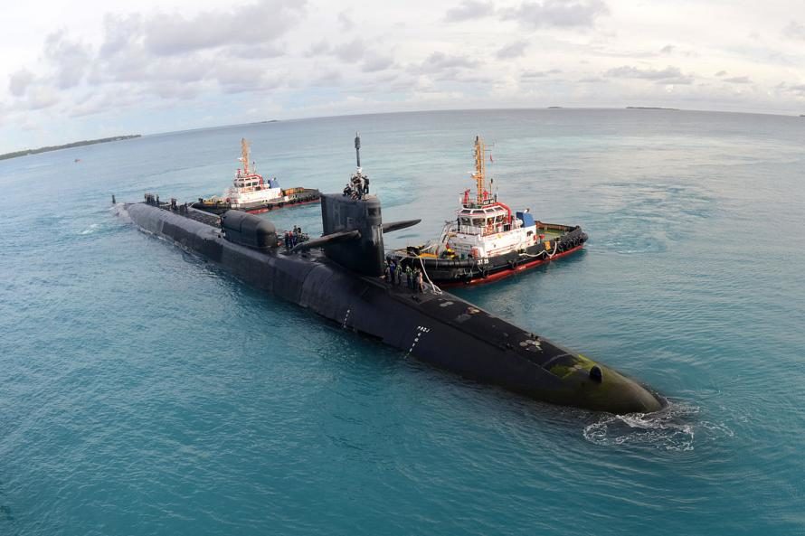 Click to enlarge USS Georgia (SSGN 729) submarine