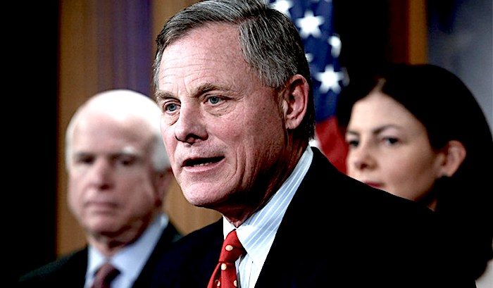 Click to enlarge Sen Richard Burr