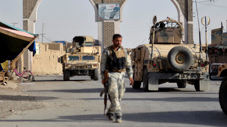 Afghan soldier