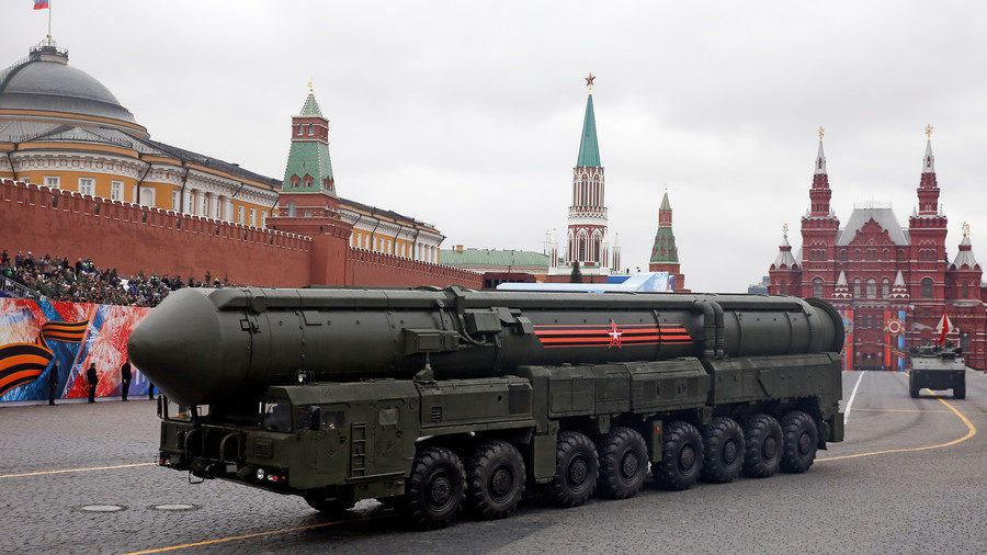 Russian Yars RS-24 intercontinental ballistic missile