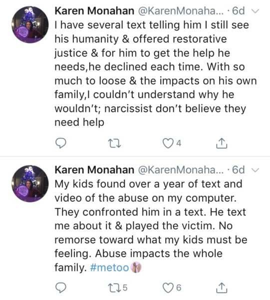 Click to enlarge Karen Monhan tweet