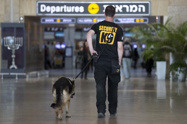 Click to enlarge Israel aiport security