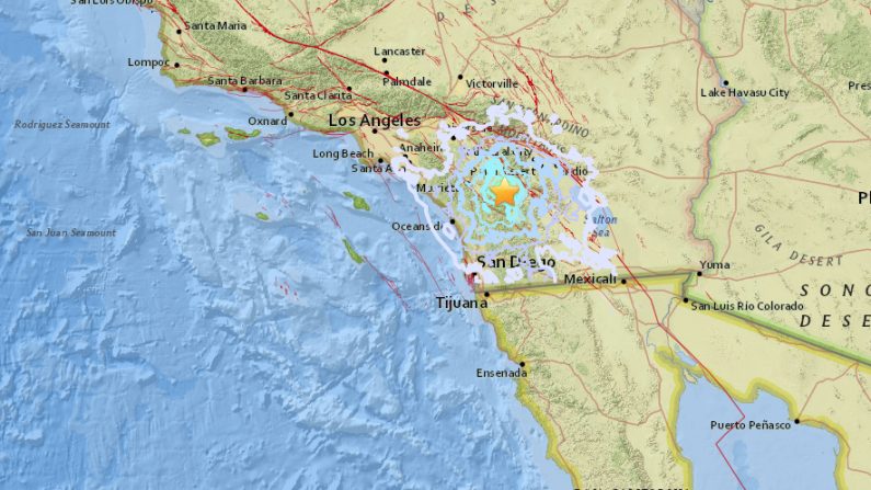 California quake August 2018 13th