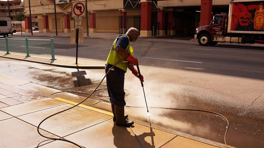 Click to enlarge street cleaner