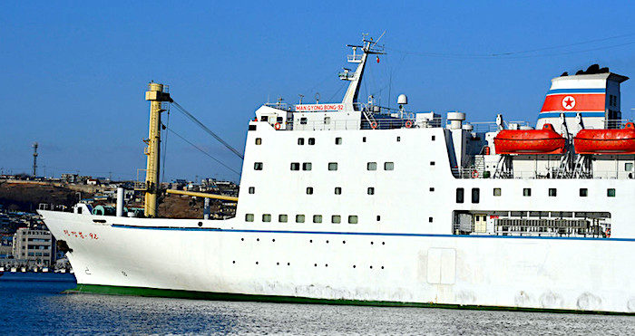 Click to enlarge NK ship