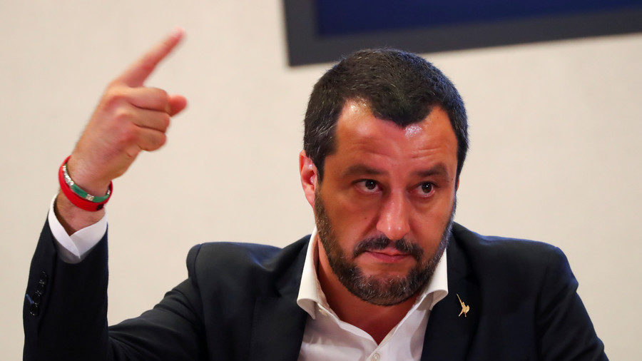 Click to enlarge Matteo Salvini