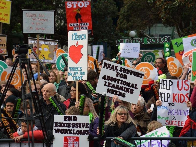new zealand teacher strike