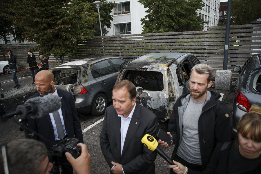 Click to enlarge Prime Minister Stefan Lofven